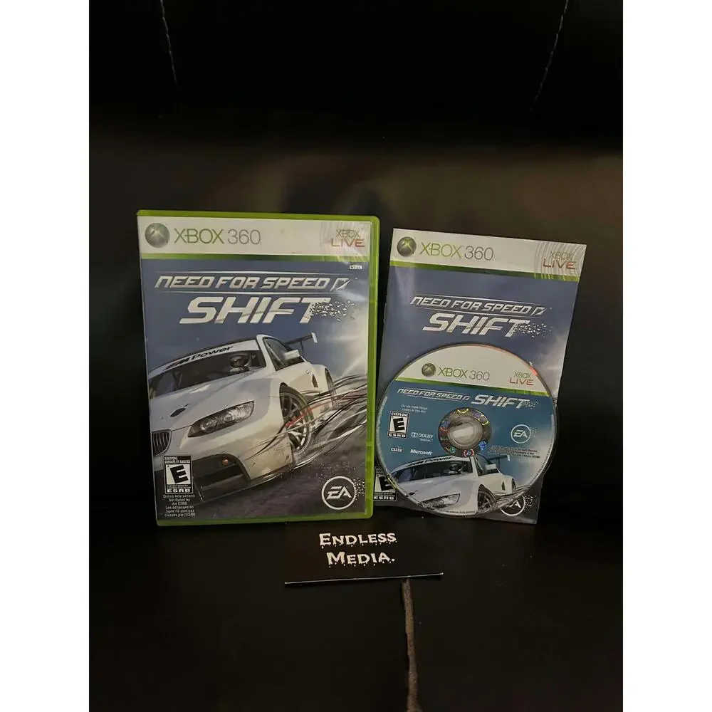 Need for Speed Shift Microsoft Xbox 360 CIB Video Game